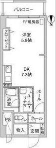 円山パークハイツの間取り画像