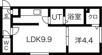 BUONA FORTUNA ASABUの間取り画像