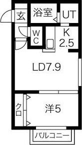コローレ元町の間取り画像