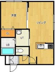 デイズ環状通東の間取り画像