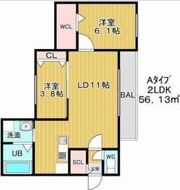 Residence Lea Leaの間取り画像