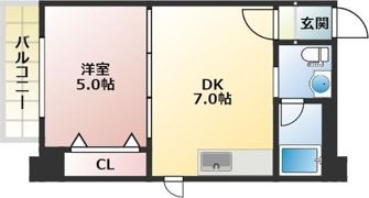 サンシャインハイツの間取り画像
