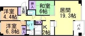 びなすひばりが丘26の間取り画像