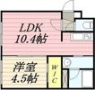 ECLAT厚別の間取り画像