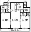 ソレイユ宮の沢の間取り画像