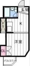 クレストコート北大前の間取り画像