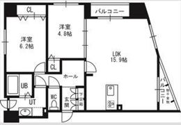 レジェンドコート琴似の間取り画像