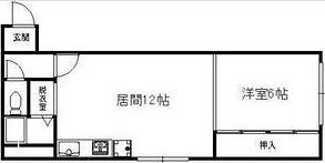 第11松井ビルの間取り画像