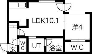 プランドールの間取り画像