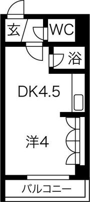 ヴァンクール北5条の間取り画像