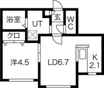 ユーフォリア北円山の間取り画像