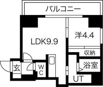 VIOLETTA （ヴィオレッタ）の間取り画像
