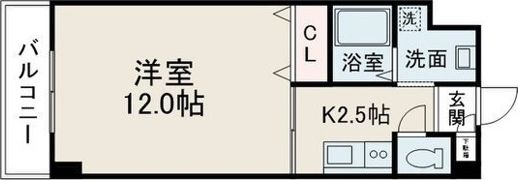 ユーフォリア1・7の間取り画像