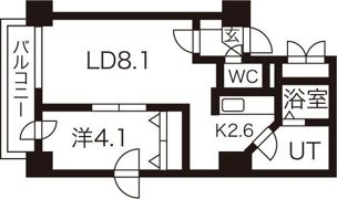 ステートメナー中島公園の間取り画像