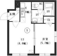 ブランコート中の島の間取り画像