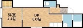 ソレイユ白石の間取り画像