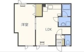 公栄ハイツの間取り画像