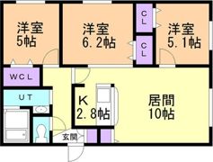 ミラネーゼ発寒の間取り画像