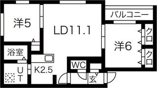 イーシティ栄通の間取り画像