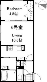 仮）プレスタ北10東11MSの間取り画像