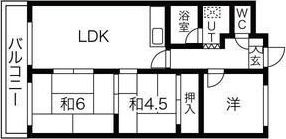 200松井ビルの間取り画像