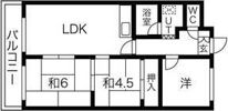 200松井ビルの間取り画像