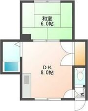 ソーラーハイツ北郷の間取り画像