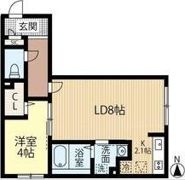 LA Conforto厚別の間取り画像