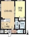 LA Conforto厚別の間取り画像
