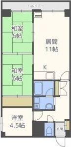 イプシロン厚別の間取り画像