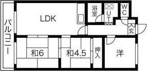 200松井ビルの間取り画像