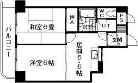 メゾン東和の間取り画像