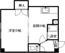 メゾンエスポアールの間取り画像