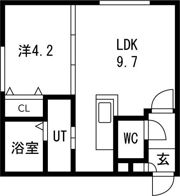NORTH WINGの間取り画像