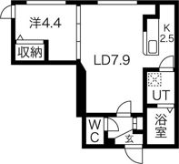 Luxe Maruyama（ラグゼマルヤマ）の間取り画像