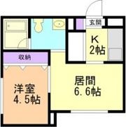 ブランノワール環状通東の間取り画像