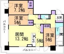 プレミスト札幌ターミナルタワーの間取り画像