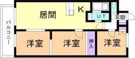 ベルマージュII522の間取り画像