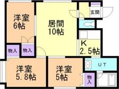ヴェルコートの間取り画像