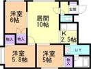 ヴェルコートの間取り画像