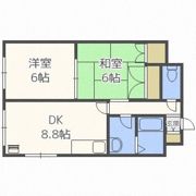 フォーシス本通17の間取り画像