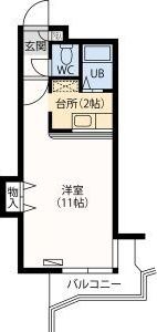 藤井ビル北17条IIの間取り画像