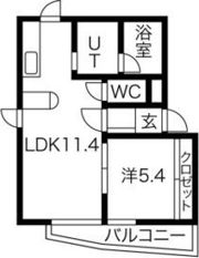 アールベールの間取り画像