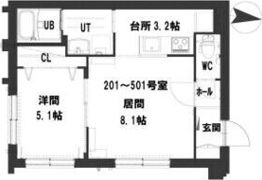 グランメールNJ.1の間取り画像