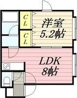 八番館の間取り画像