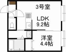 セルグレース北郷の間取り画像