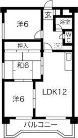 宏友ハイツの間取り画像