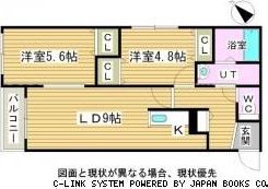 リシェール西町南の間取り画像