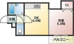 テラ本通11南の間取り画像