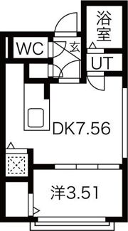 パレス椿の間取り画像